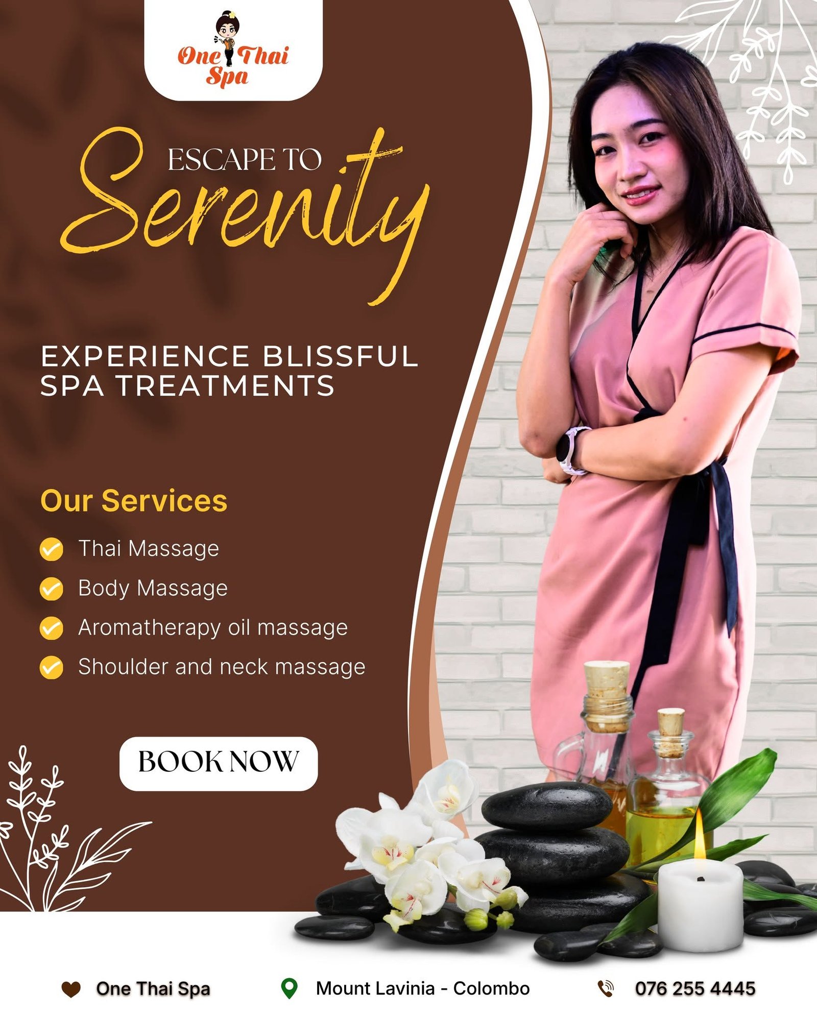 Blissful spa treatments